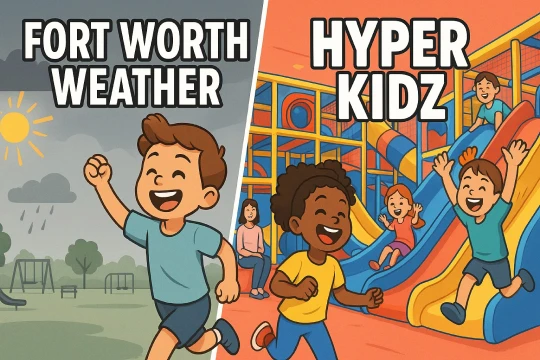 Why Fort Worth Parents Are Choosing an Indoor Playground When Texas Weather Can't Be Trusted